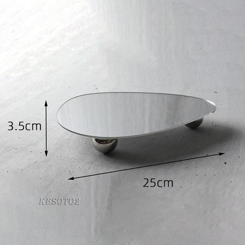 Khay Đựng Nước Hoa / Mỹ Phẩm Kesoto2 Có Gương Tiện Dụng