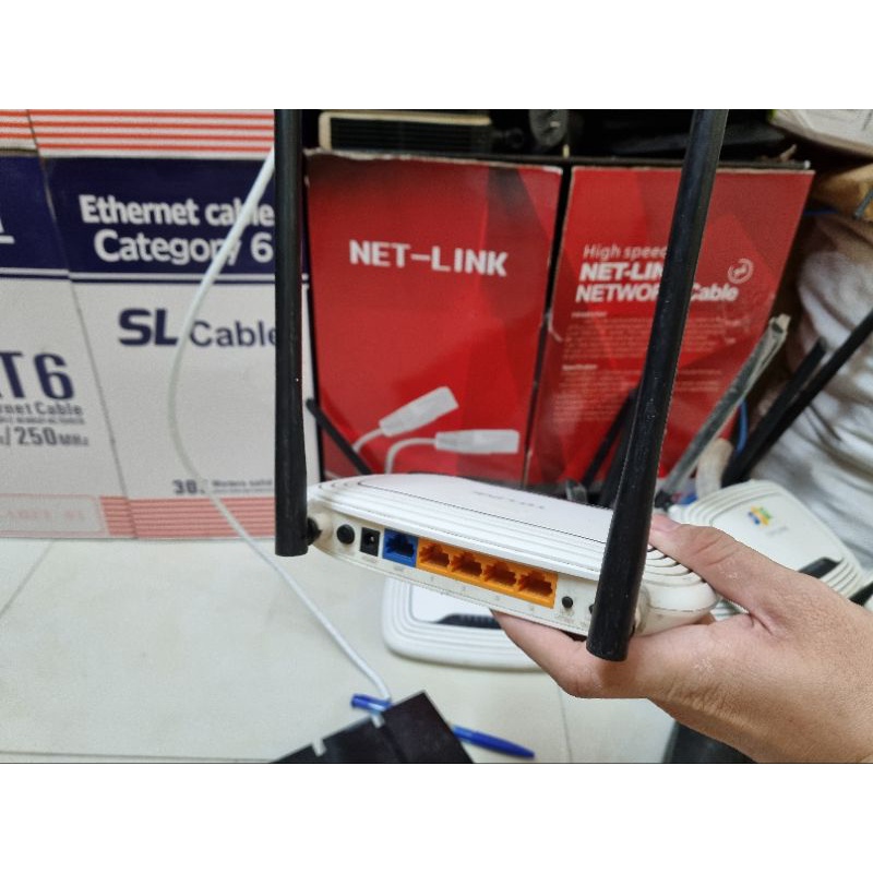 Bộ phát Tplink 2 râu bản quốc tế tốc độ 300Mbps