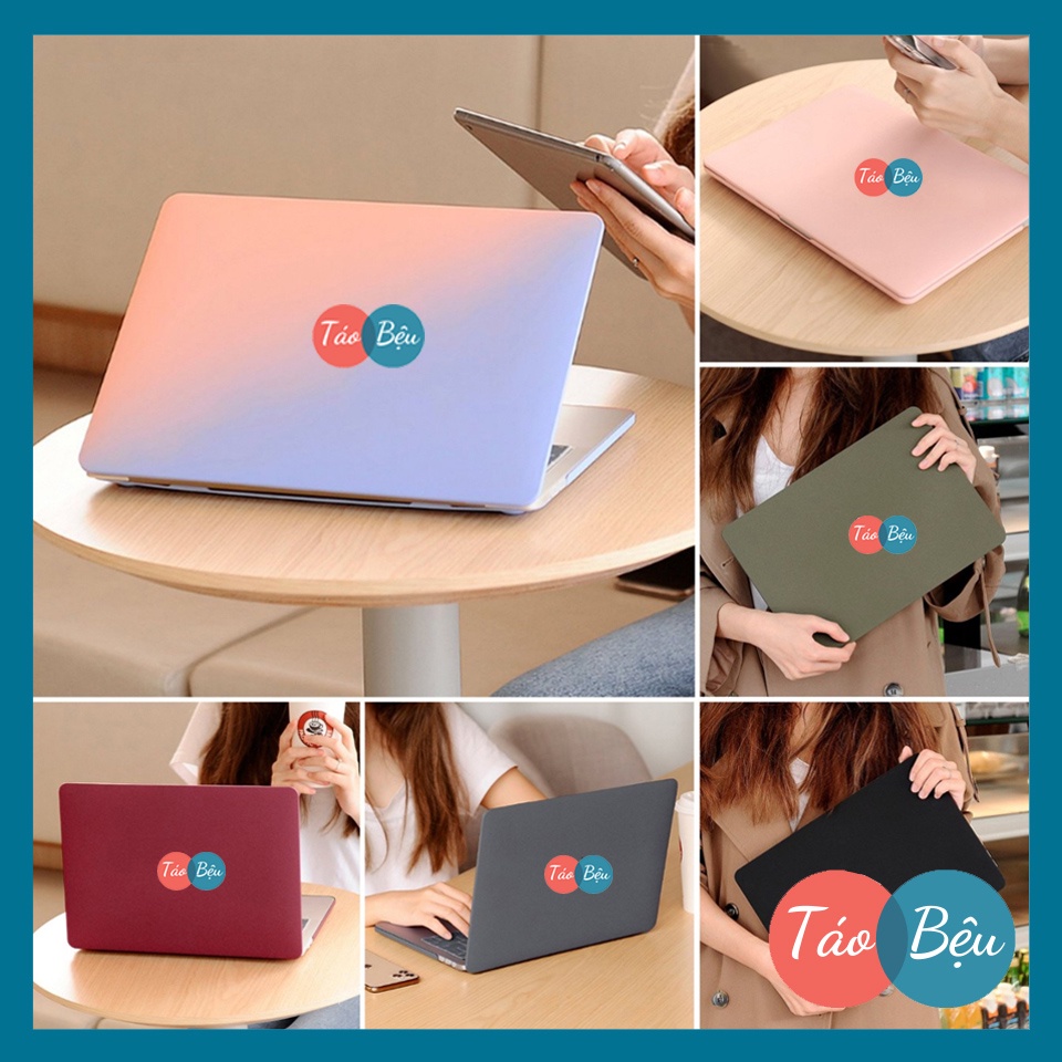 Case Ốp Macbook (8 Màu) Tặng Nút Chống Bụi, Kẹp Chống Gẫy Sạc