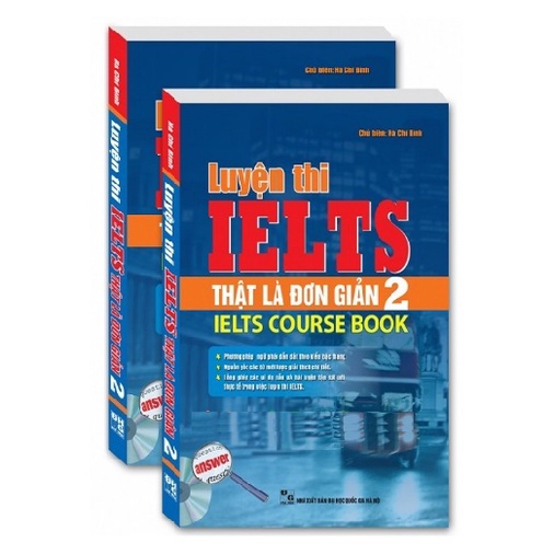 Sách - Bộ Luyện Thi IELTS Thật Là Đơn Giản - IELTS Course Book (Trọn Bộ 2 Cuốn - Dùng Kèm App)