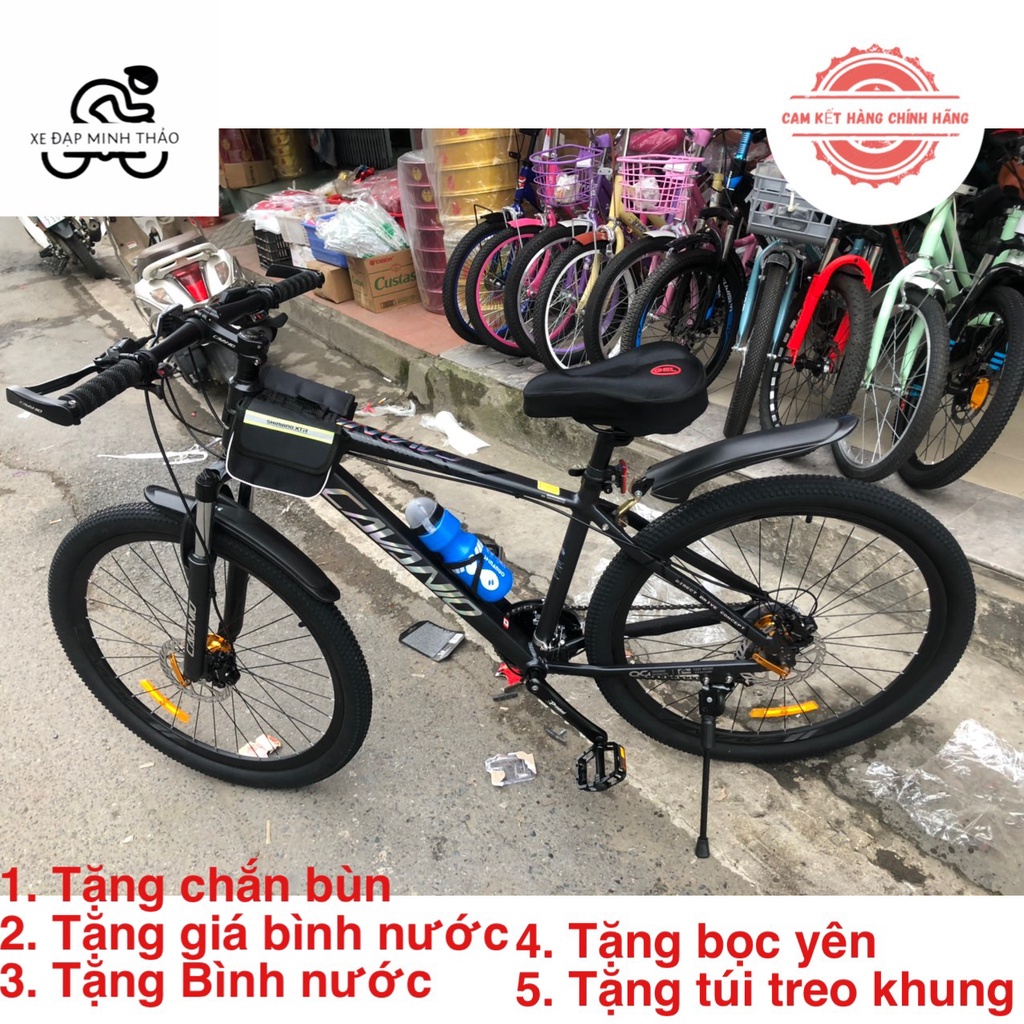 Xe đạp thể thao CAVANIO HOBBOY vành 27,5inch  phù hợp cho người cao 1m60 trở lên