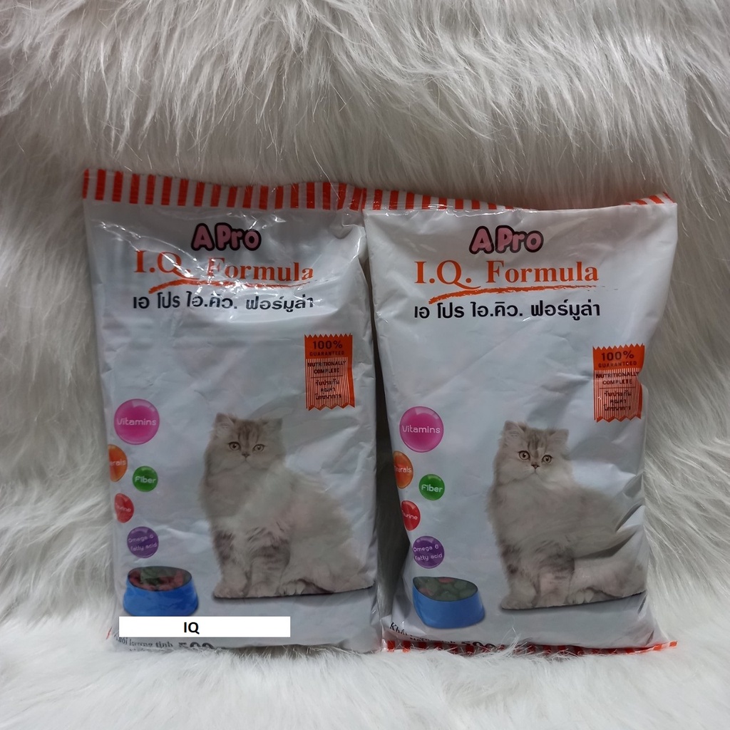 Thức ăn cho mèo Apro IQ Formula 500gr hạt rau củ