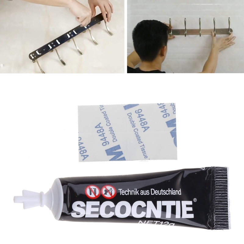 Keo dán kính 12ml nhanh khô chống thấm nước tiện dụng