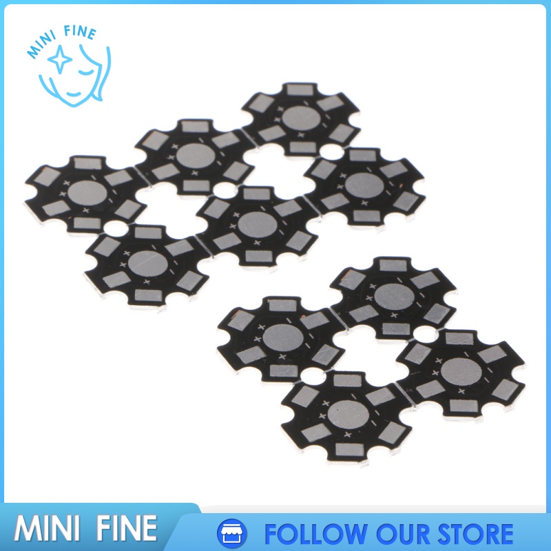 Set 10 Tấm Nhôm Tản Nhiệt Đèn Led 1 / 3 / 5w Công Suất Cao | BigBuy360 - bigbuy360.vn