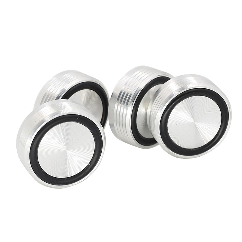 Set 4 Đệm Hợp Kim Nhôm Cách Ly Loa 39x17mm
