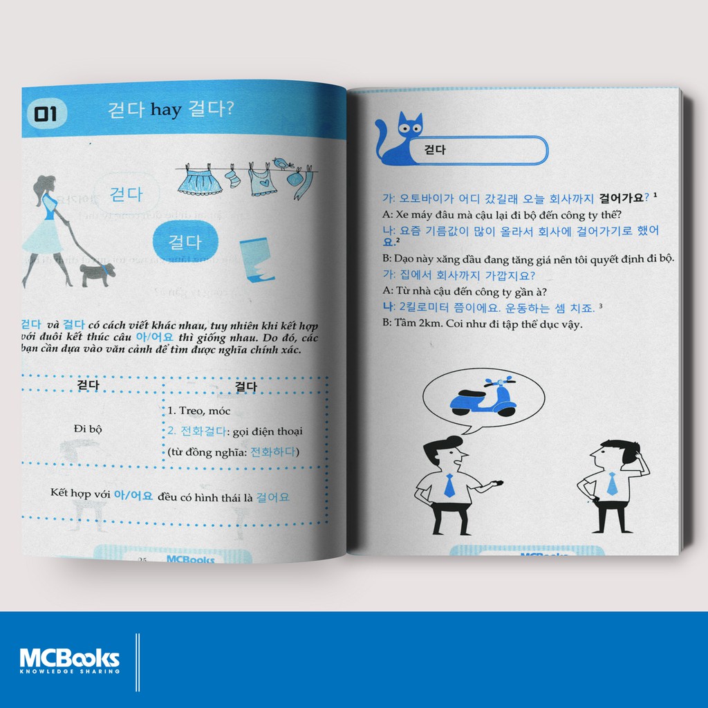 Sách - Những từ dễ nhầm lẫn trong tiếng Hàn - MCBooks