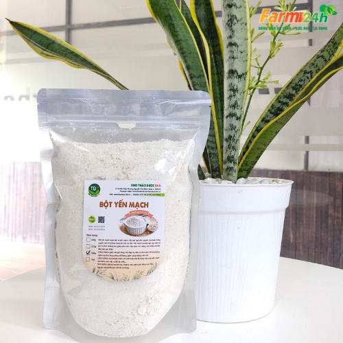 Bột Yến Mạch Nguyên Chất Đắp Mặt Nạ Chống Lão Hóa, Ngăn Mụn – 500g