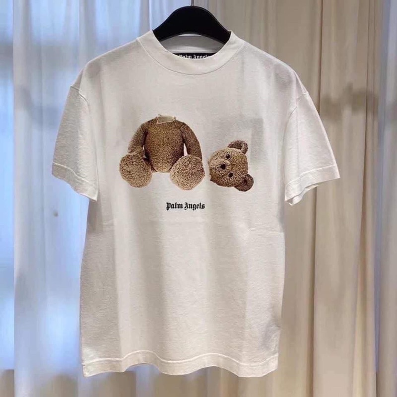 áo thun tay lỡ gấu đầu rơi palm angels unisex CHẤT COTTONG CAO CẤP