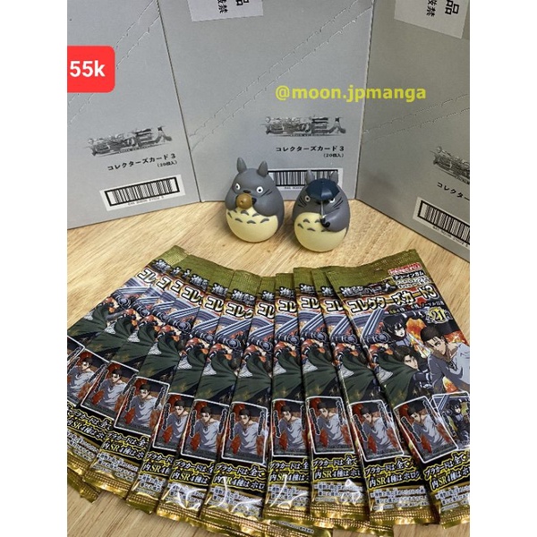 BST Thẻ Attack on Titan ClearCard 3