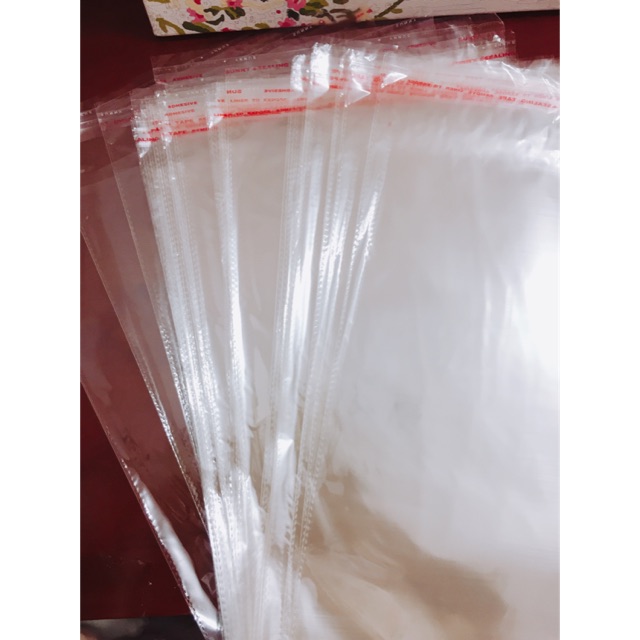 [ Rẻ nhất shopee] 1kg túi opp túi bóng kính dán miệng/ OPP băng keo dán miệng