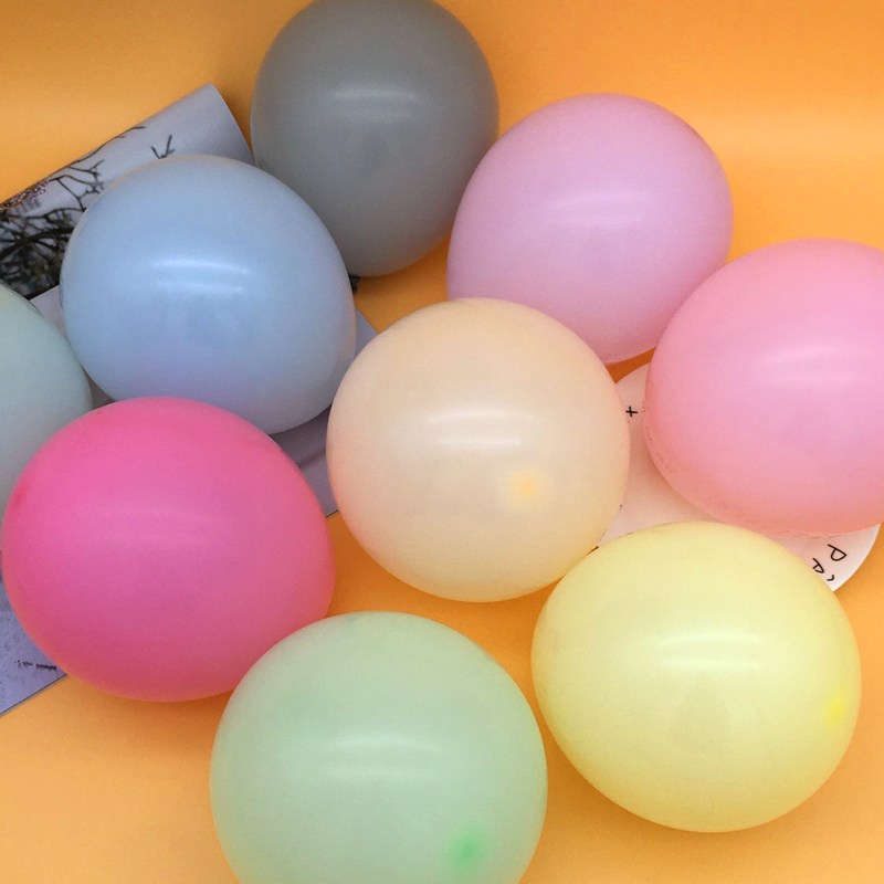Bong bóng màu pastel, màu bánh macaron, size nhỏ 5inch=10cm, trang trí sinh nhật, party Fubao Store