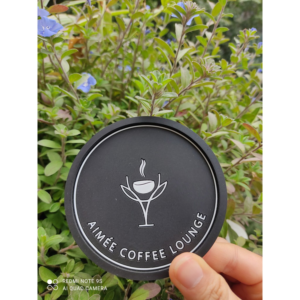 Đế Lót ly Cao Su Nhựa Dẻo Bền Đẹp In Ấn Logo Theo Yêu Cầu