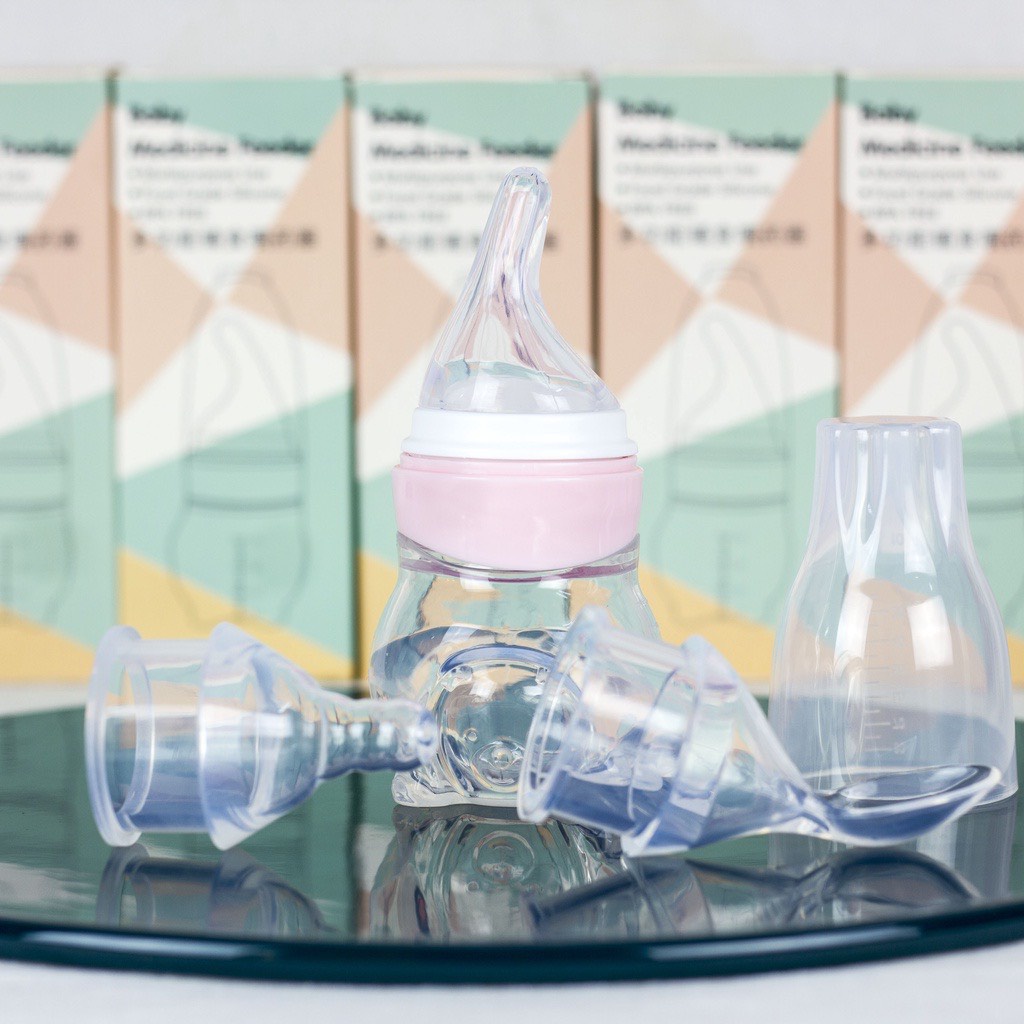 Bình ăn dặm 3 trong 1 silicon dung tích 70ml