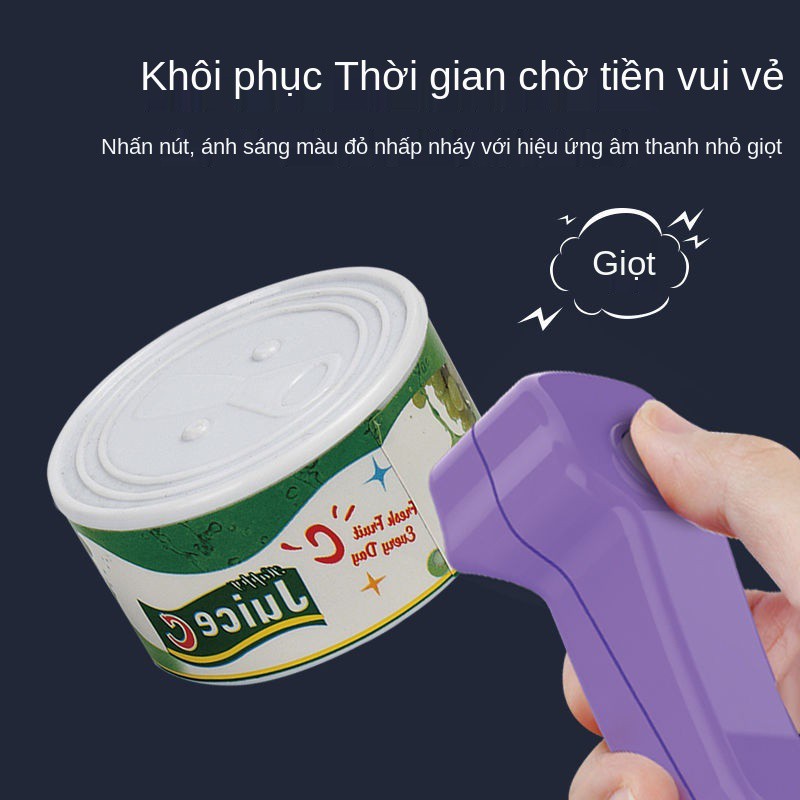 Máy tính tiền trẻ em đồ chơi nhà chơi bé gái siêu thị mô phỏng quầy thu ngân bộ đồ uống máy bán hàng tự động