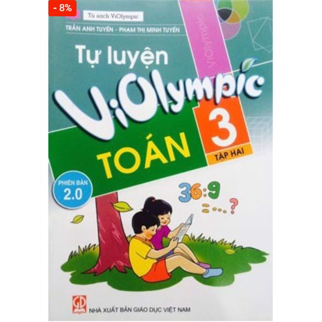 Sách - Tự Luyện Violympic Toán 3 - Tập 1 + Tập 2