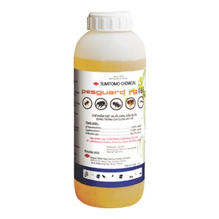 Thuốc diệt côn trùng Pesguard 161 (chai 1 lít), tập đoàn hóa chất Sumitomo – Nhật Bản.