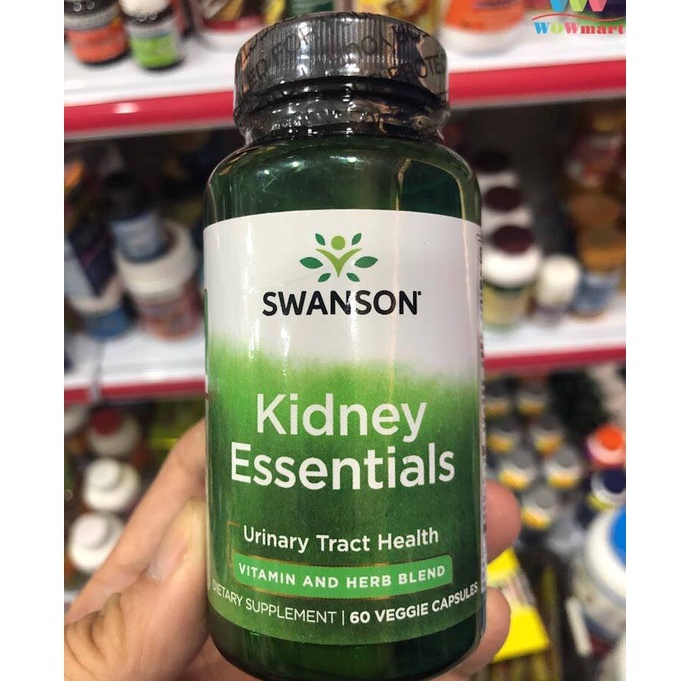Bổ Thận Swanson Kidney Essentials 60 Viên của Mỹ