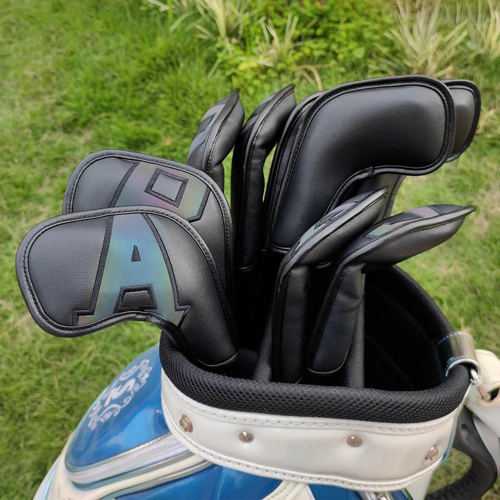 Bộ 10 vỏ bọc đầu gậy đánh golf GIOVANNI 6 màu gradient bằng da PU chất lượng cao