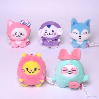 Móc khóa hình thú nhồi bông dễ thương cho người hâm mộ KPOP ITZT WDZY