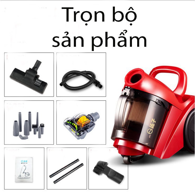 Máy hút bụi 1000w XC90 chuyên dụng cho gia đình (đỏ) - HanruiOffical