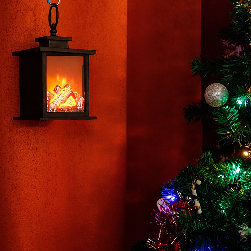 Đèn led Mô Phỏng Ngọn Lửa Than Trung Hoa Trang Trí Lễ Halloween