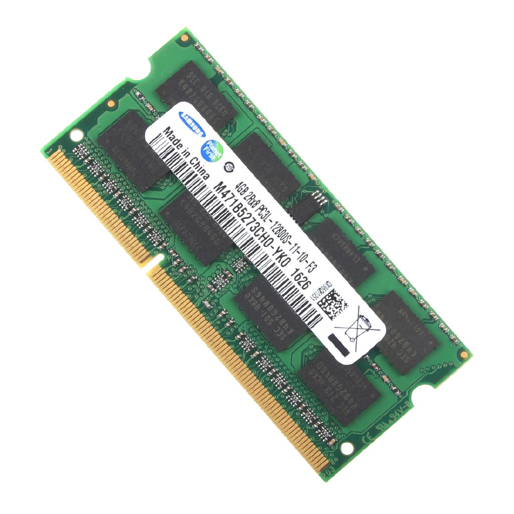 Thẻ Nhớ Ram Samsung 1.35v 4gb Ddr3L 1600mhz Pc3L-12800S 204pin 2rx8 So-Dimm | BigBuy360 - bigbuy360.vn