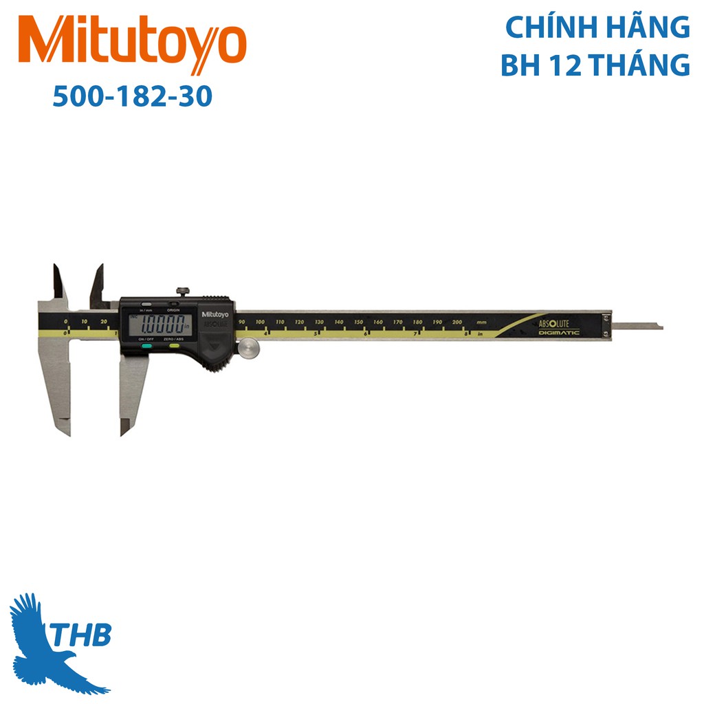 Thước cặp điện tử dải đo: 0-200mm Mitutoyo 500-182-30