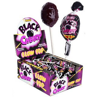 Kẹo Mút Nhân Gum Blow Pop Vị Black Cherry