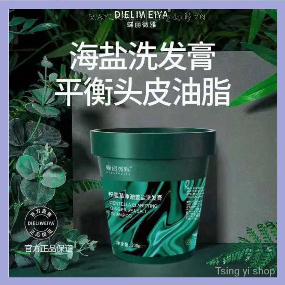 Dầu gội chiết xuất Muối Gừng NORO Shampoo Cleansing Cream 200g NDG2