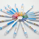Bút sáp màu Duka : Xoay Twist Crayon 18 màu Hộp Nhựa DK 3302 - 18