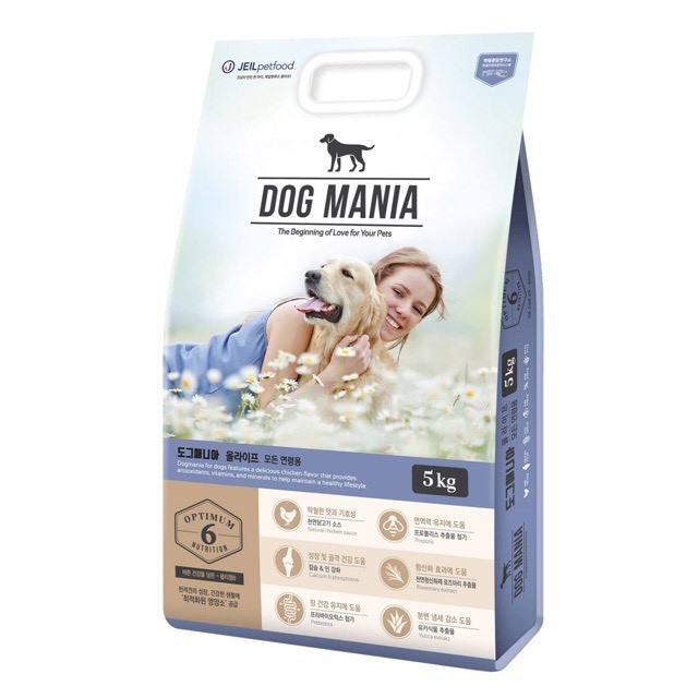 Thức ăn chó dog MANIA chó mọi lứa tuổi túi 5kg