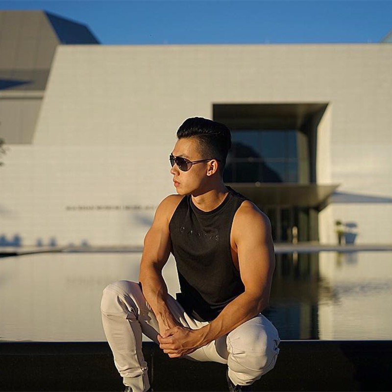 Áo Tanktop Nam tập GYM- AT012