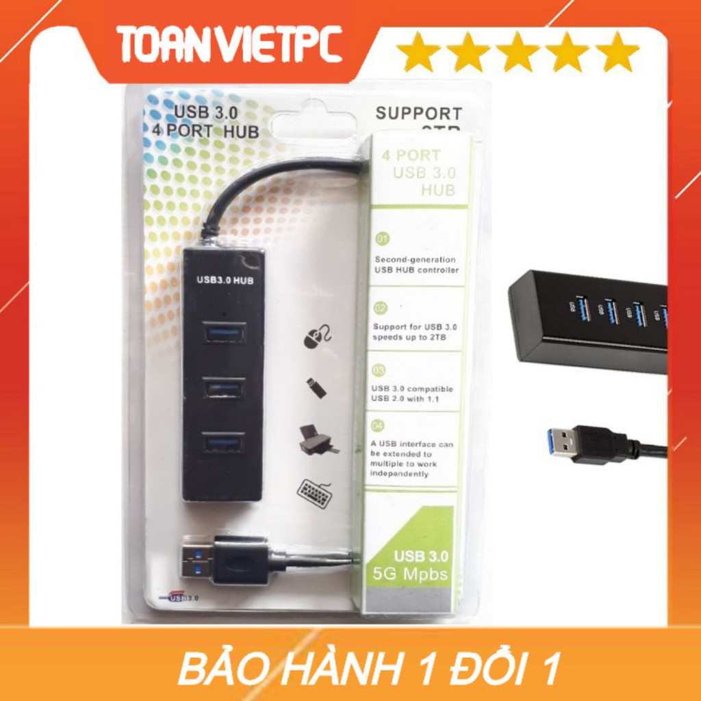 Bộ chia usb 3.0 4 cổng | usb 3.0 4 port hub