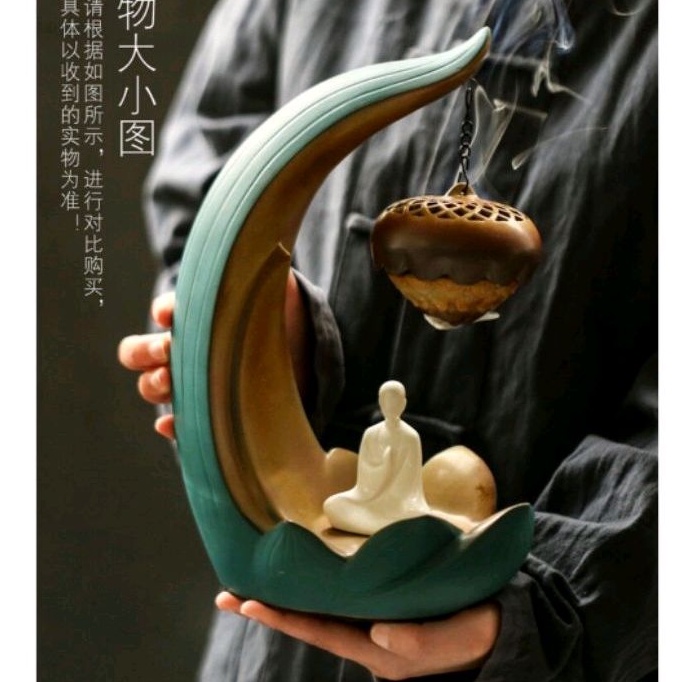 Thác Trầm Chất Liệu Gốm Dùng Để Xông Trầm Hương