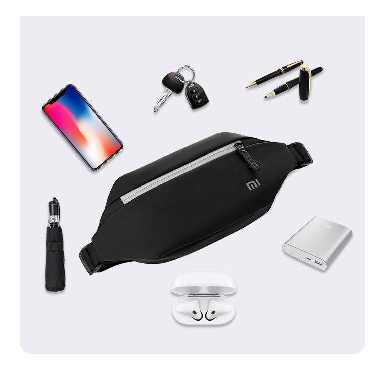 ☾♟☃Túi Đeo Hông Bụng Xiaomi Chống Thấm Nước Kiểu Dáng Thể Thao Phong Cách Thời Trang Nam cao cấp