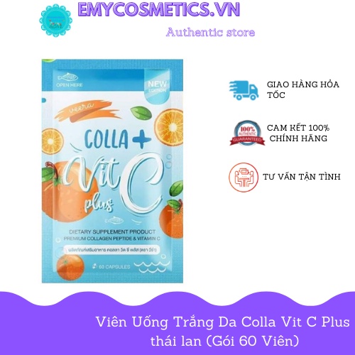 Colla vit c plus thái lan ( gói 60 viên )