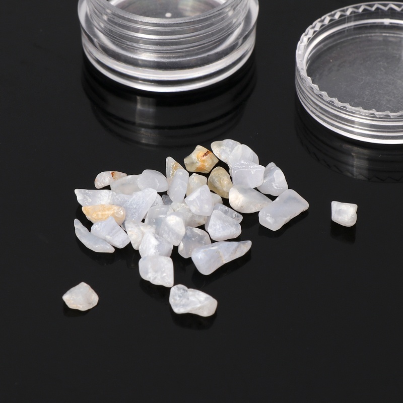 Bộ 10 Đá Pha Lê Xanh Biển Làm Trang Sức