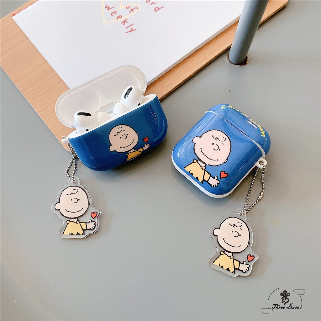 Airpods case Toy Story Korea Lovers KeyChain Cartoon Pendant soft casing for Fashion Sesame Street pro / gen2 Drop-proof Hanging Buckles For Apple Bluetooth Headset Protective