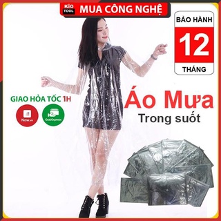 Áo mưa cánh dơi vi sinh trong suốt đi xe máy xe đạp bền đẹp dẻo dai không có mùi nhựa