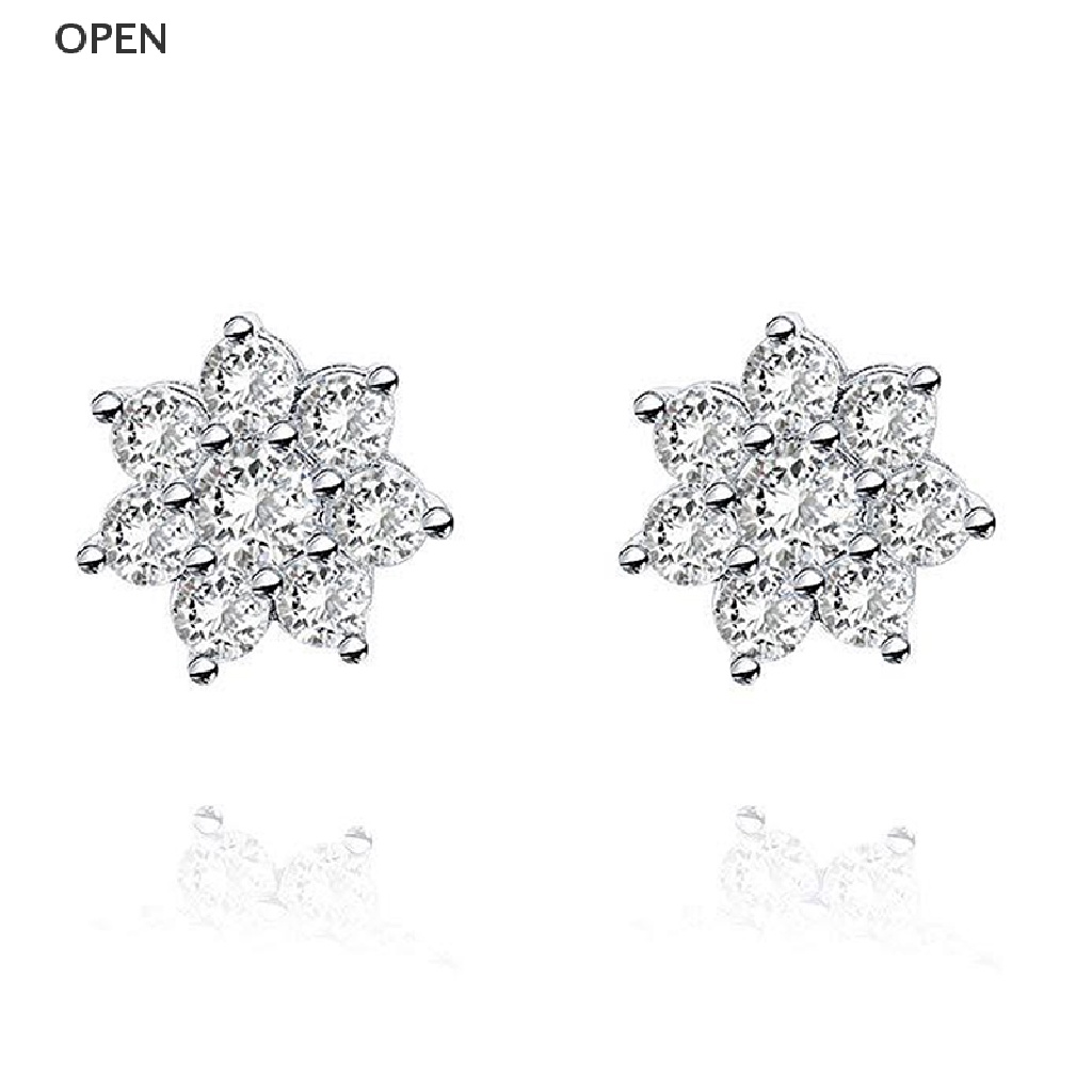 Op Bông Tai Tròn Pha Lê Đeo Sụn Tai Helix Conch s my