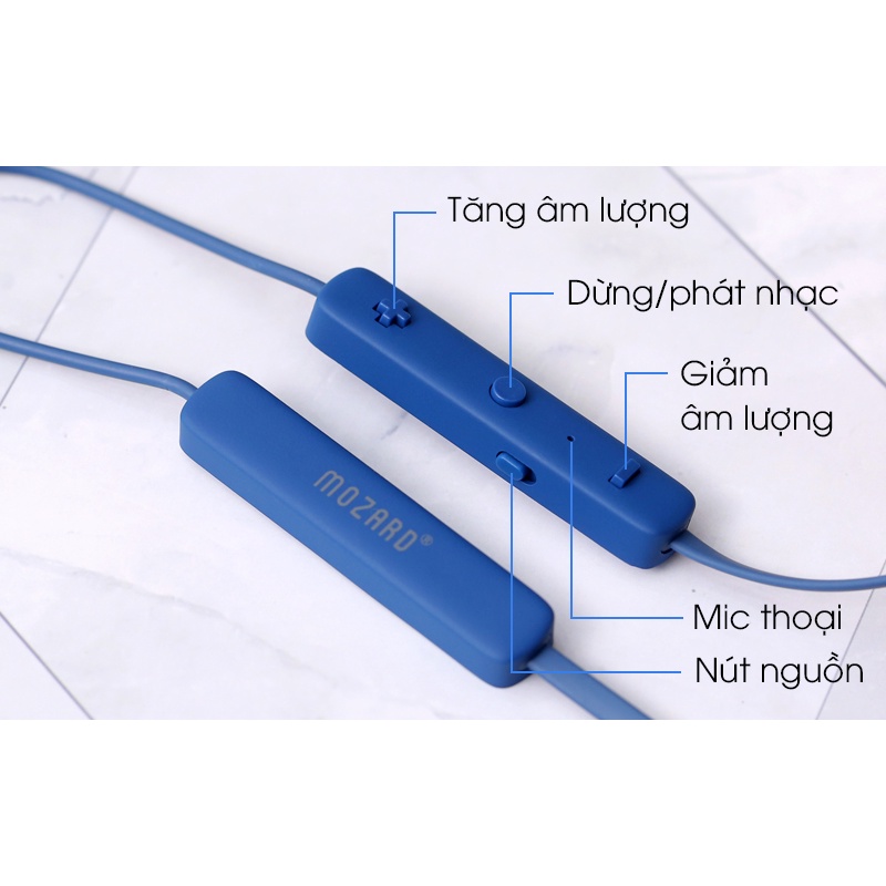 Tai nghe Bluetooth Roman S205A Xanh ( Like New )