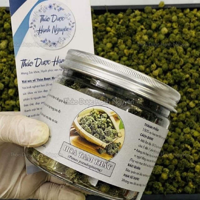 Nụ Hoa Tam Thất (Loại xịn không cuống) Hộp 100gram-250garm [Organic]