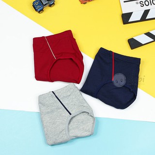 Quần sịp tam giác màu trơn đẹp cho bé trai, quần lót tam giác trơn đơn giản cho bé trai size 13-35kg