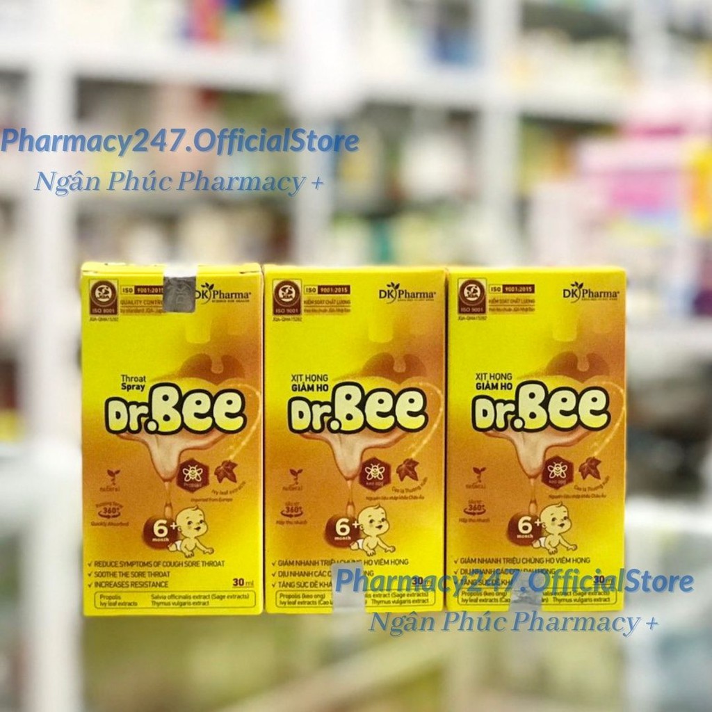 Xịt Họng Keo Ong Trẻ Em PropoBee Spray 15ML Có Vòi