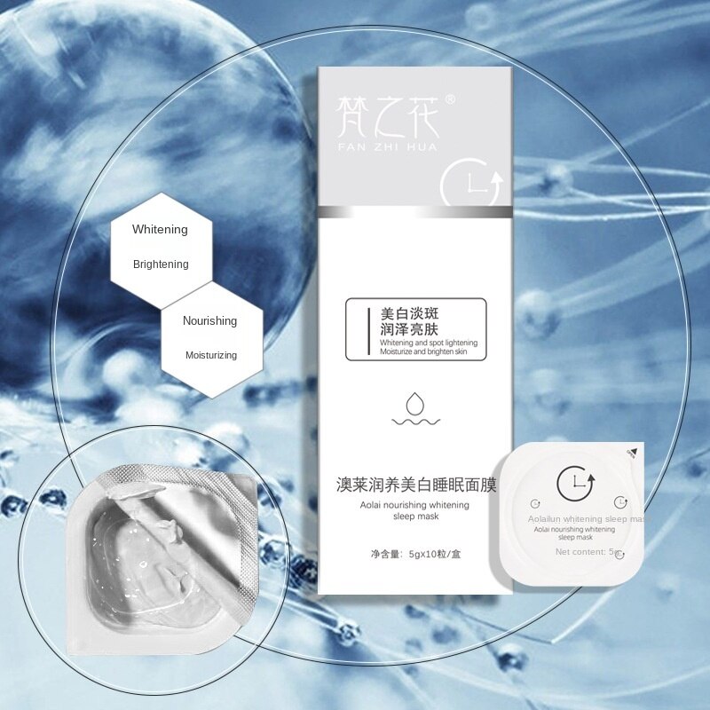 Mặt nạ ngủ dưỡng ẩm làm trắng da chống thấm nước khó phai hiệu quả