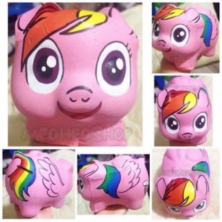 Heo đất  handmade pony 7 màu size M