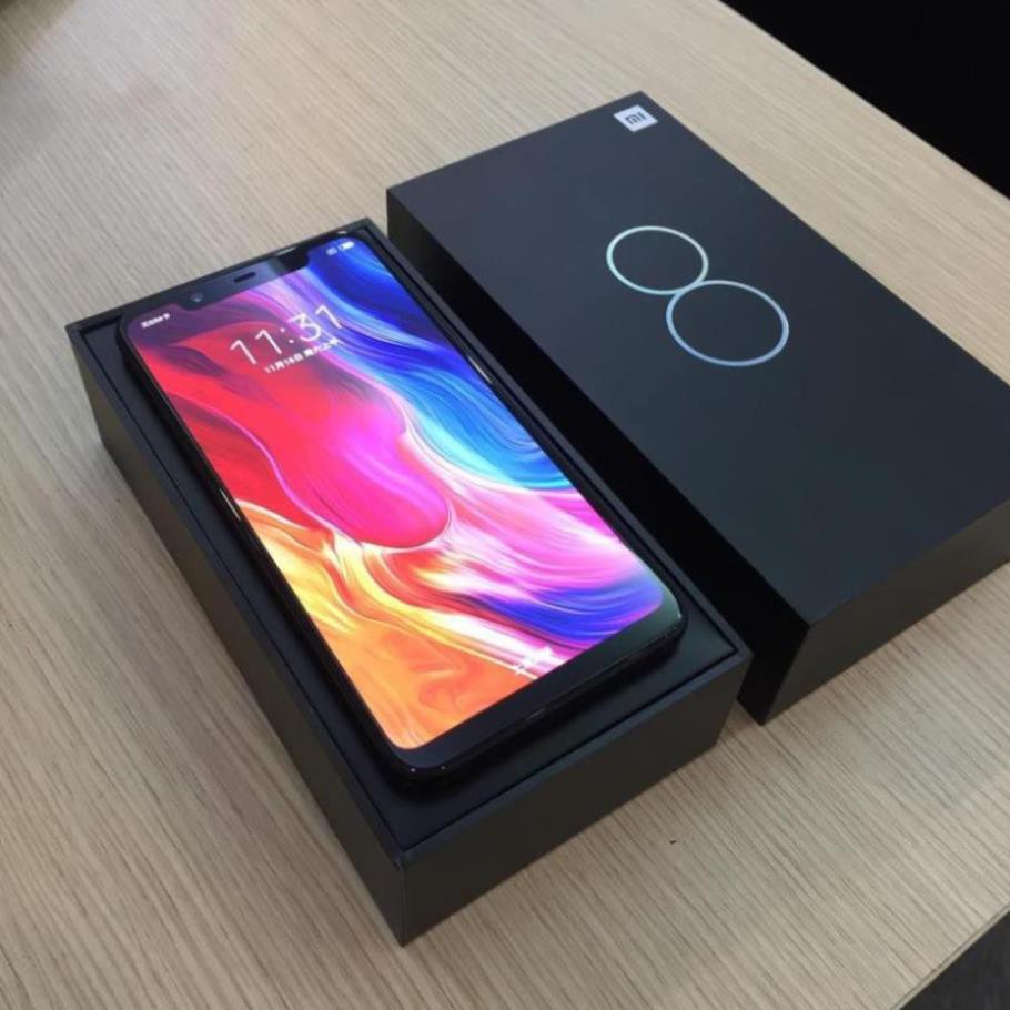 điện thoại Xiaomi Mi 8 - Xiaomi Mi8 2sim ram 6G/128G Chính hãng, CPU Snapdragon 845 8 nhân