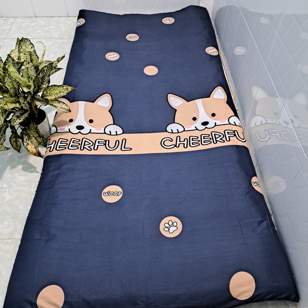 Áo Bọc Nệm Topper, Vỏ bọc topper 2 mặt có khóa kéo tiện lợi