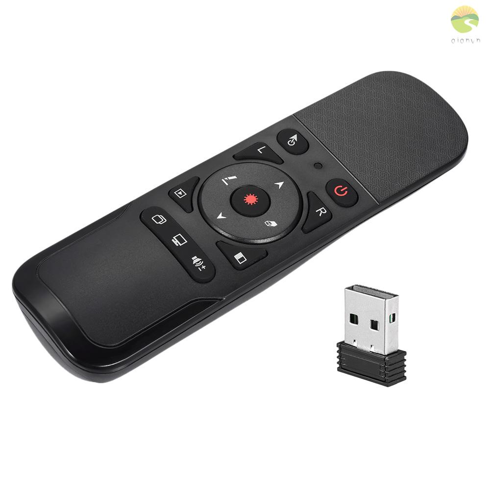 Điều khiển chuột bay 2.4G laser từ xa 6 gxes Gyroscope cho thuyết trình PPT