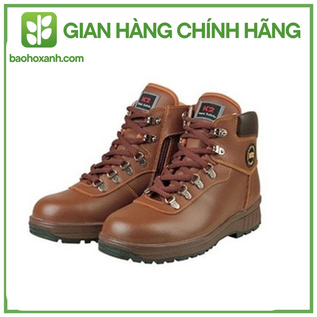 Giày Bảo Hộ Lao Động Da Thật Cao Cấp Hàn Quốc Mẫu K2 -14 - Bảo Hộ Xanh Mã sản phẩm: GDA0075